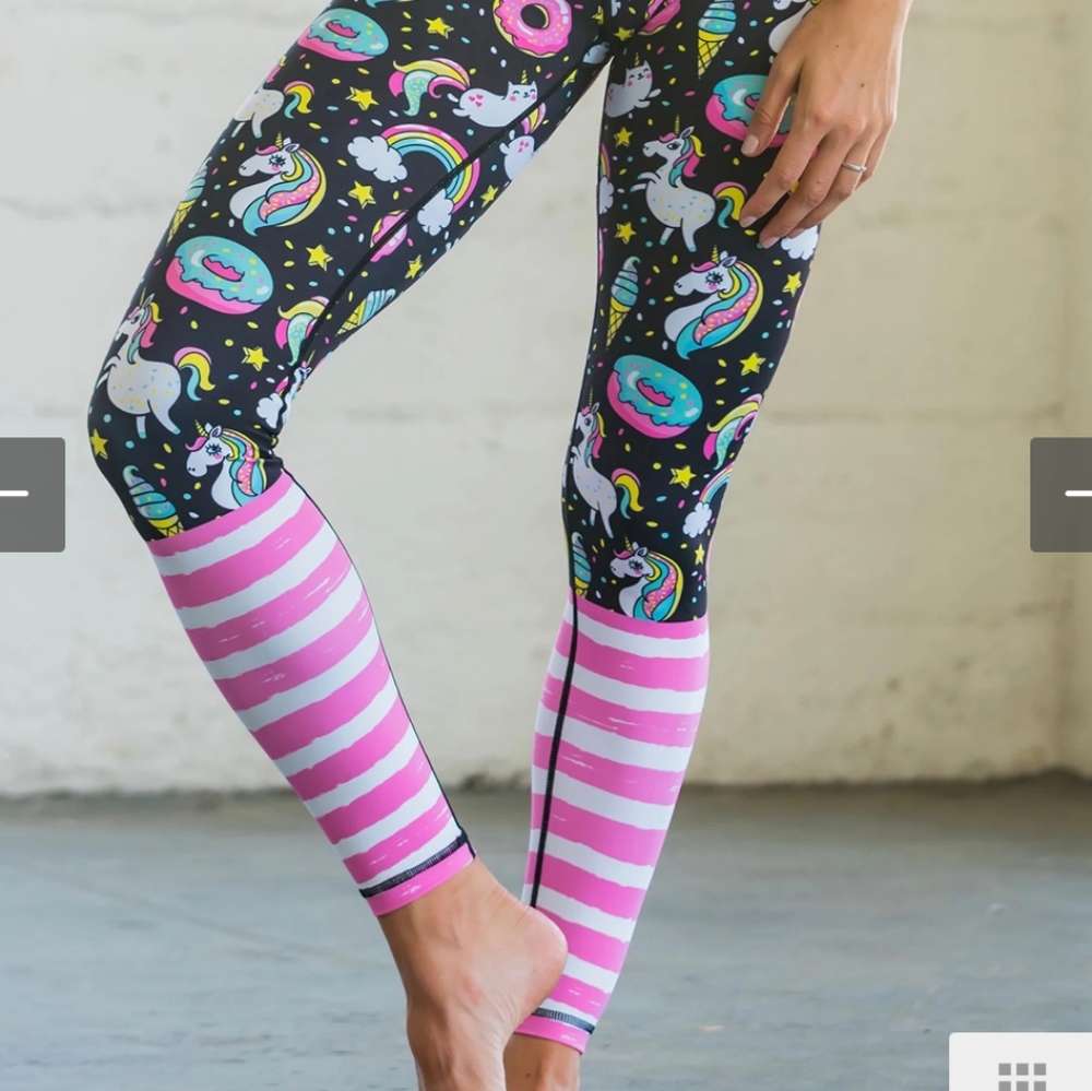 Flexi Lexi 🌈🦄  Rainbow and Unicorn Flexi Pants